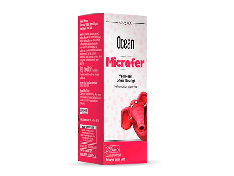 Ocean Microfer sirop 250 ml Orzaks