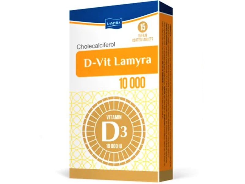 D-Vit Lamyra® D3 10 000 UI – Comprimate filmate – Quest Vitamins Middle