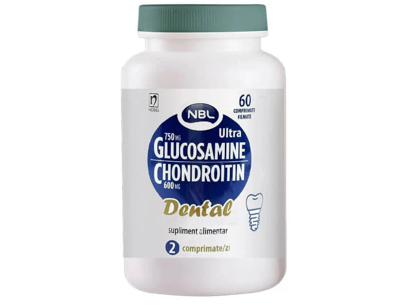 NBL Glucosamine Chondroitin Dental 750 mg / 600 mg comprimate filmate-Nobel İlaç