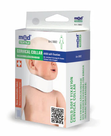 Orteză cervicală pediatrică cu fixare ușoară Nr. 1002-Med Textile