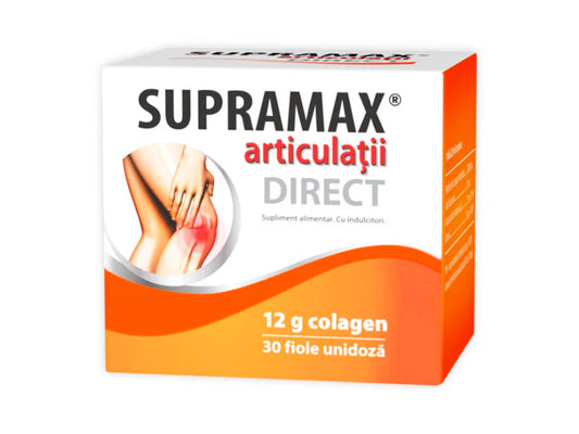 Supramax Articulații DIRECT soluție orală – colagen, acid hialuronic & Vitamina C | NP Zdrovit