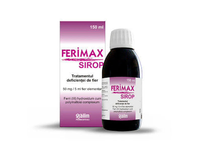 Ferimax 50 mg/5 ml sirop 150 ml  Bilim Pharmaceuticals AȘ