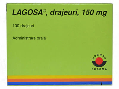 Lagosa® 150 mg drajeuri (Worwag Pharma)