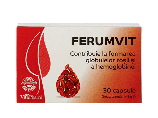 Ferumvit capsule  Vitapharm-Com SRL, IM