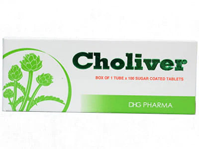 Choliver drajeuri (Hau Giang Pharmaceutical)