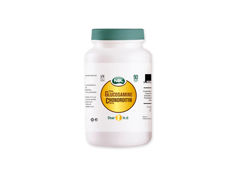 NBL Glucosamine 750 mg + Chondroitin 600 mg comprimate filmate-Nobel İlaç
