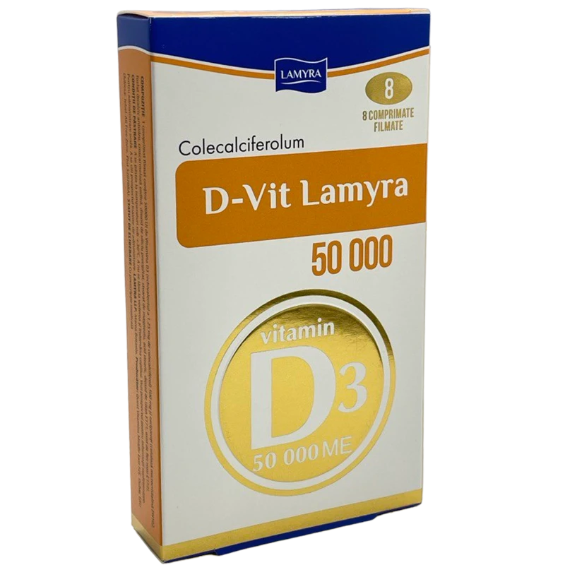 D-Vit Lamyra® D3 50 000 UI – Comprimate filmate – Quest Vitamins Middle