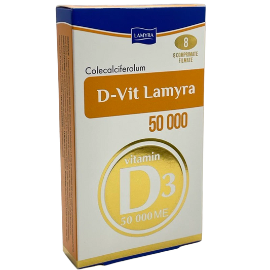 D-Vit Lamyra® D3 50 000 UI – Comprimate filmate – Quest Vitamins Middle