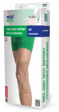 Orteză de genunchi cu deschidere pe rotulă Nr. 6058-Med Textile