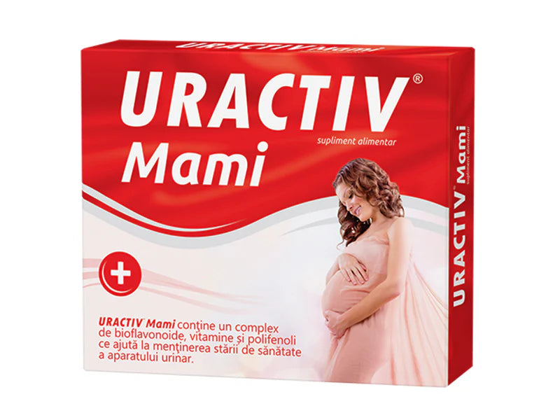 Uractiv Mami capsule – Tract urinar în sarcină & alăptare | Terapia SA