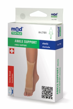 Orteză elastică pentru gleznă – fixare moderată Nr. 7101-Med Textile