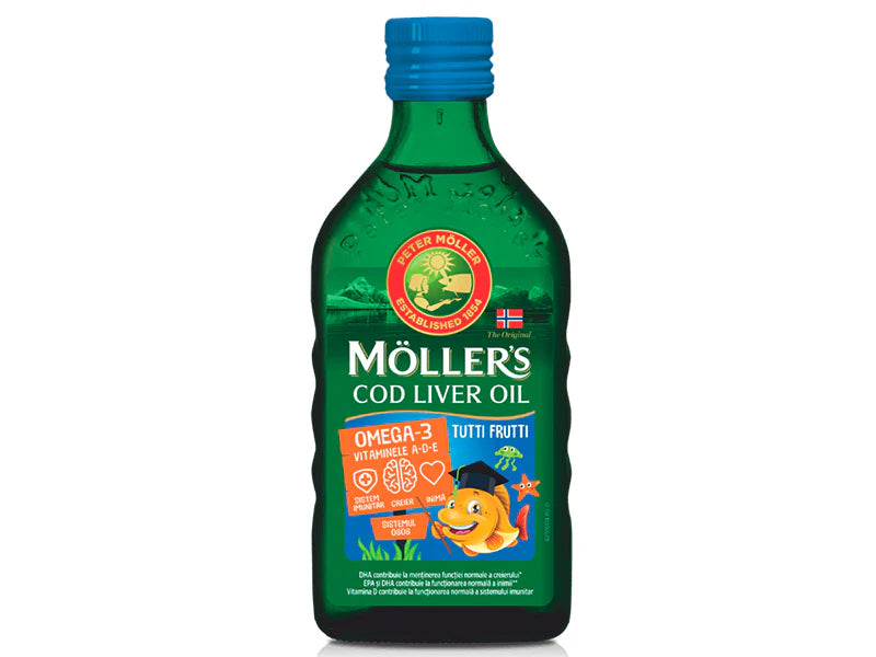 Möller’s Cod Liver Oil Omega-3 Tutti-Frutti 250 ml-Orkla Health AS