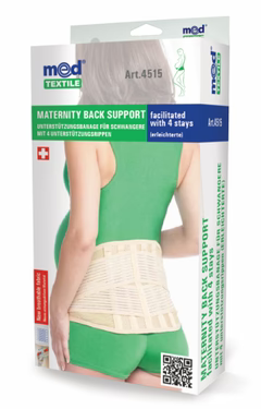 Orteză elastică pentru însărcinate cu 4 atele rigide Nr. 4515-Med Textile