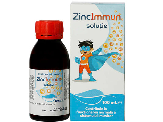 Zinc Immun soluție orală 100 ml-Vitapharm-Com SRL, IM