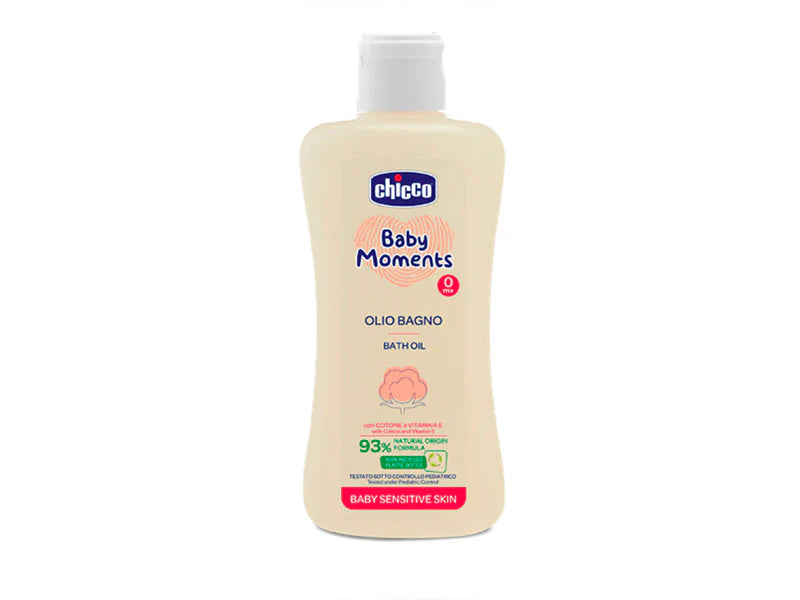 Chicco Baby Moments Sensitive Ulei pentru baie 200 ml-Chicco
