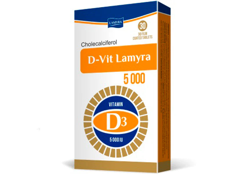 D-Vit Lamyra® D3 5000 UI – 30 comprimate filmate – Quest Vitamins Middle