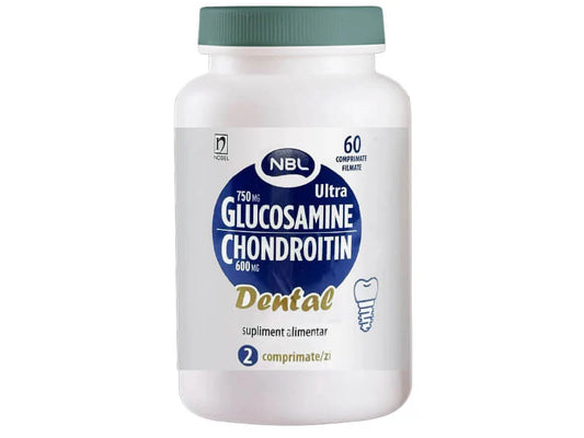 NBL Glucosamine Chondroitin Dental 750 mg / 600 mg comprimate filmate-Nobel İlaç