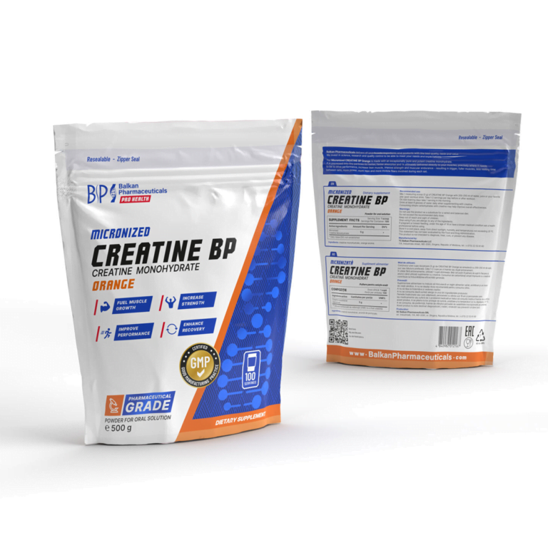 Creatine BP Pulbere 500 g – Creatină Monohidrat Micronizată