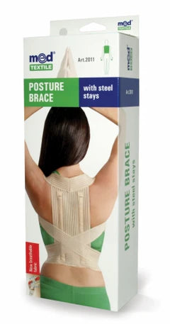 Corector de postură elastic cu 2 atele rigide Nr. 2011-Med Textile