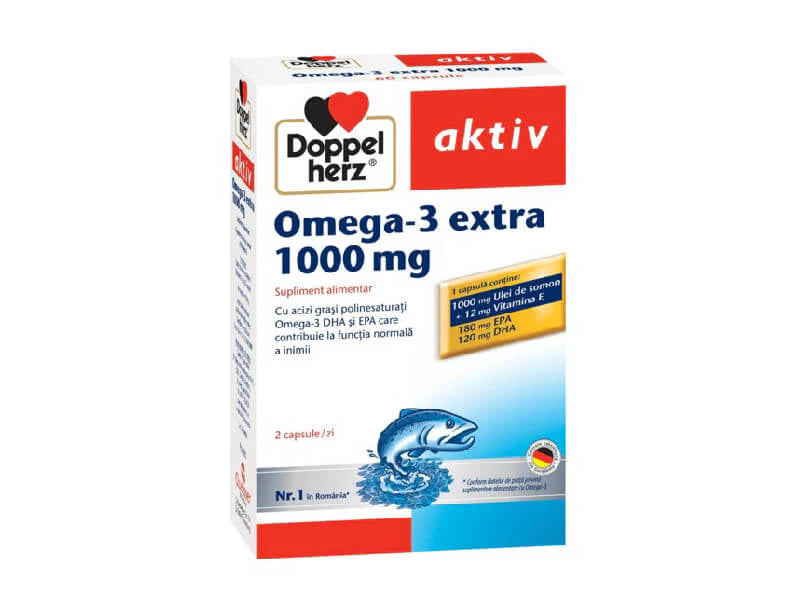 Doppelherz Omega 3 1g capsule-60 capsule,Queisser Pharma GmbH Co.&KG